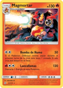 Magmortar #22/236 · Pokémon