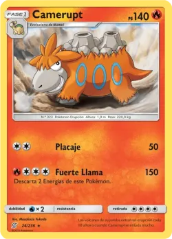 Camerupt #24/236 · Pokémon
