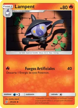 Lampent #29/236 · Pokémon