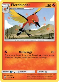 Fletchinder #31/236 · Pokémon