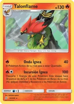 Talonflame #32/236 · Pokémon