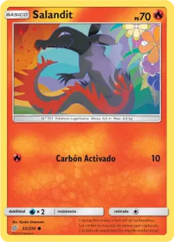 Salandit #33/236 · Pokémon