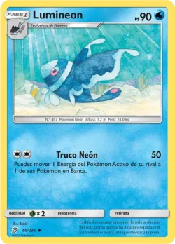 Lumineon #40/236 · Pokémon