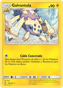 Galvantula #62/236 · Pokémon