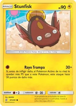 Stunfisk #67/236 · Pokémon