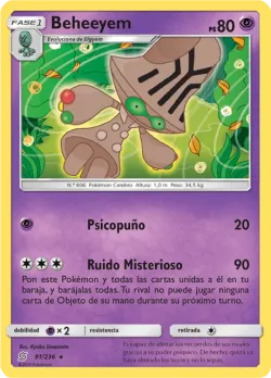 Beheeyem #91/236 · Pokémon