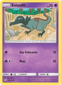 Salandit #98/236 · Pokémon