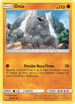 Onix #103/236 · Pokémon