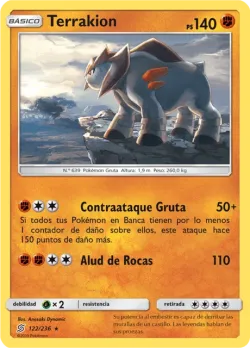 Terrakion #122/236 · Pokémon