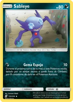 Sableye #133/236 · Pokémon