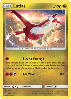 Latias #153/236 · Pokémon