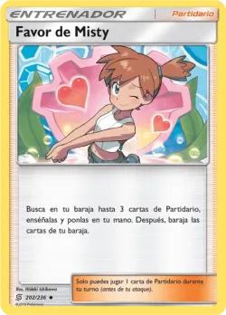 Misty's Favor #202/236 · Pokémon