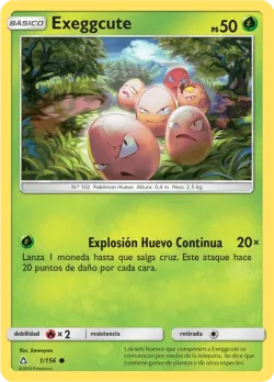 Exeggcute #1/156 · Pokémon