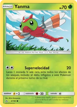 Yanma #2/156 · Pokémon