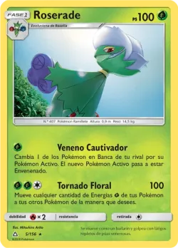 Roserade #5/156 · Pokémon