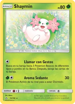 Shaymin #15/156 · Pokémon