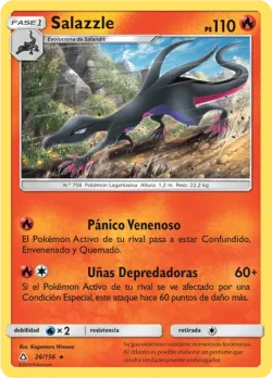 Salazzle #26/156 · Pokémon