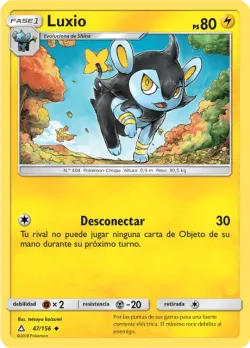 Luxio #47/156 · Pokémon