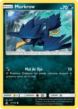 Murkrow #71/156 · Pokémon