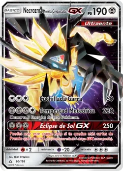 Dusk Mane Necrozma-GX #90/156 · Pokémon