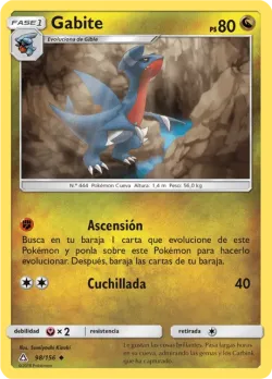 Gabite #98/156 · Pokémon