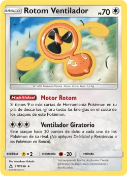 Fan Rotom #110/156 · Pokémon