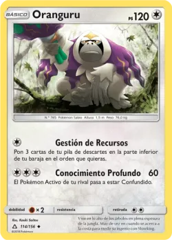 Oranguru #114/156 · Pokémon