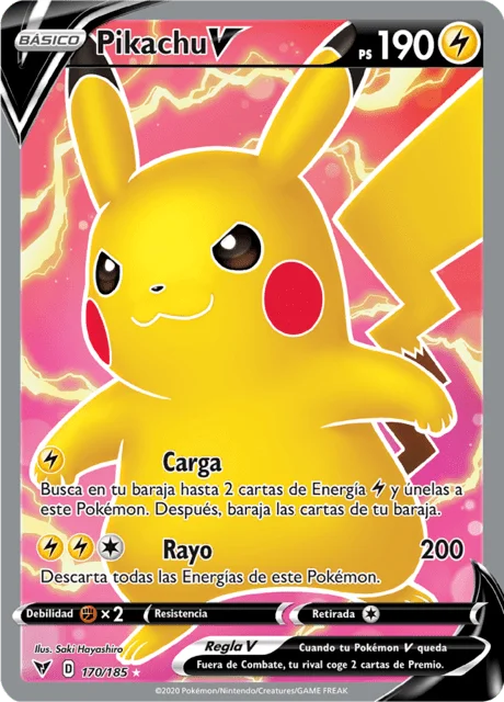 Pikachu V 「VIV 170」「ES」