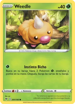 Weedle #001/185 · Pokémon