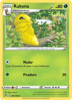 Kakuna #002/185 · Pokémon