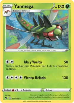 Yanmega #007/185 · Pokémon