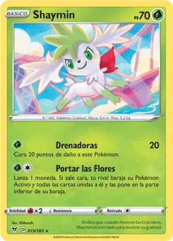 Shaymin #015/185 · Pokémon