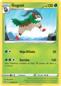 Gogoat #018/185 · Pokémon