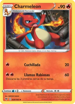 Charmeleon #024/185 · Pokémon