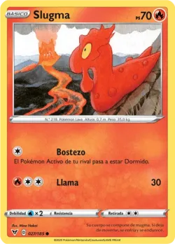 Slugma #027/185 · Pokémon