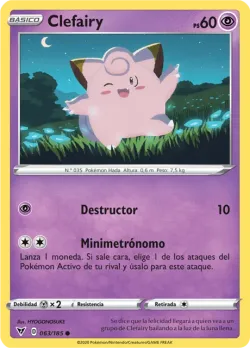 Clefairy #063/185 · Pokémon