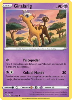 Girafarig #065/185 · Pokémon