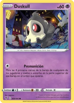 Duskull #069/185 · Pokémon
