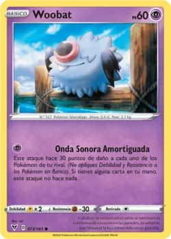 Woobat #073/185 · Pokémon