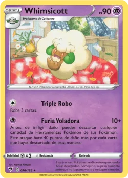 Whimsicott #076/185 · Pokémon