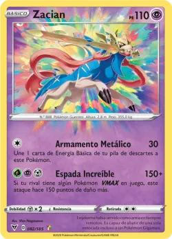 Zacian #082/185 · Pokémon