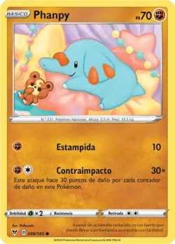 Phanpy #086/185 · Pokémon