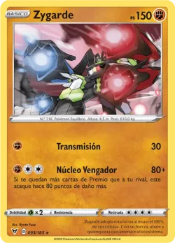 Zygarde #093/185 · Pokémon