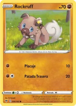 Rockruff #094/185 · Pokémon