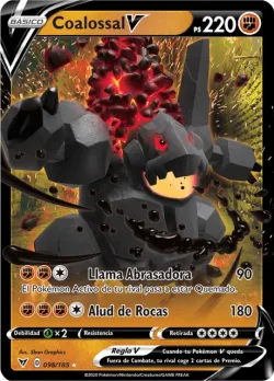 Coalossal V #098/185 · Pokémon