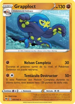 Grapploct #101/185 · Pokémon