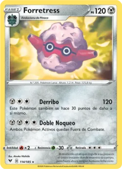 Forretress #114/185 · Pokémon