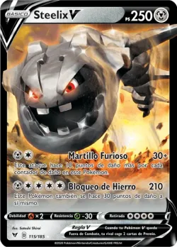Steelix V #115/185 · Pokémon