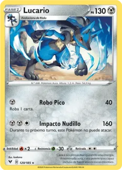 Lucario #120/185 · Pokémon