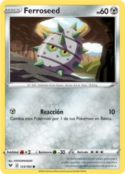Ferroseed #123/185 · Pokémon